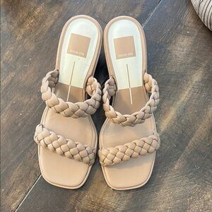 Dolce Vita Women's Tan Braided Sandals